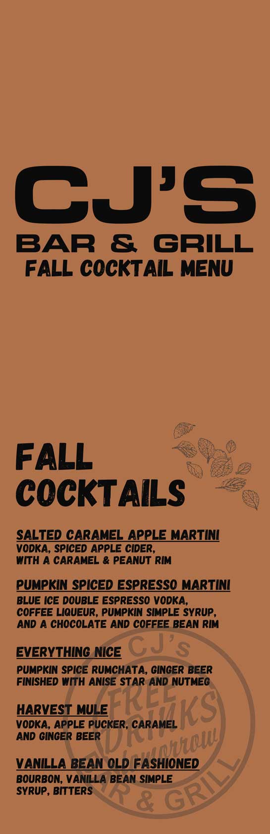 Fall Cocktail